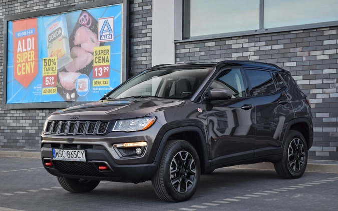 Jeep Compass cena 84900 przebieg: 90000, rok produkcji 2019 z Sochaczew małe 781